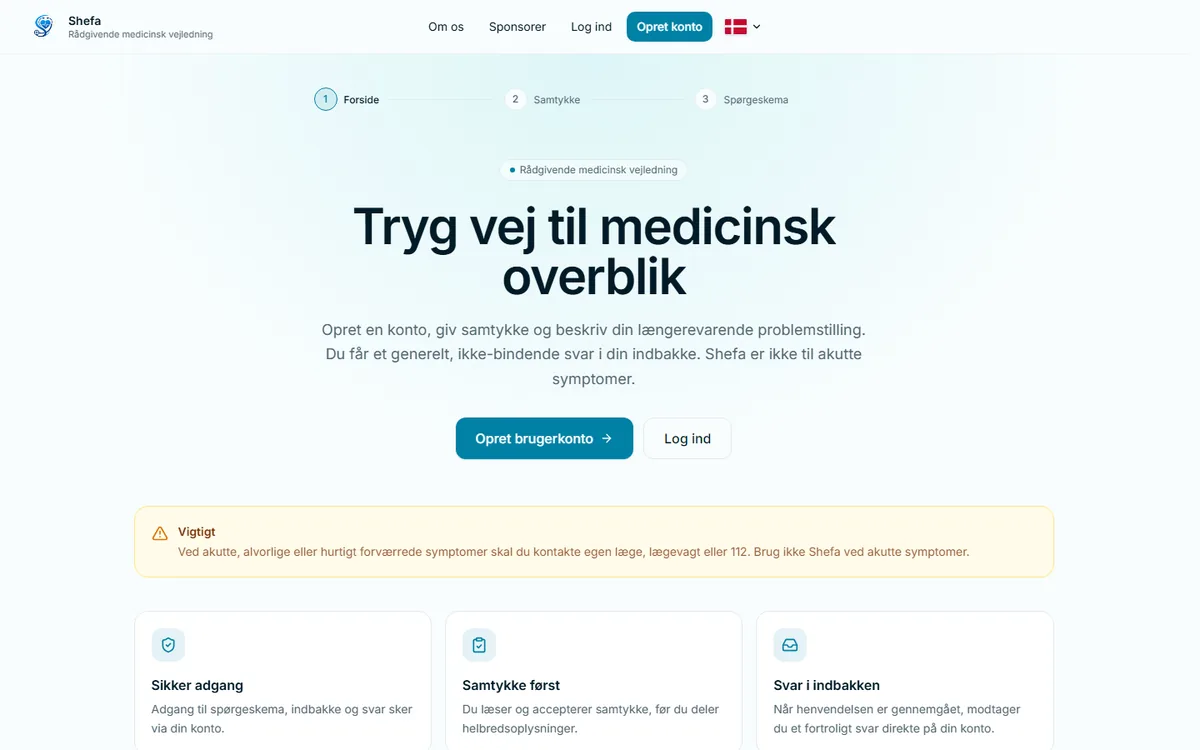 Skærmbillede af Shefa